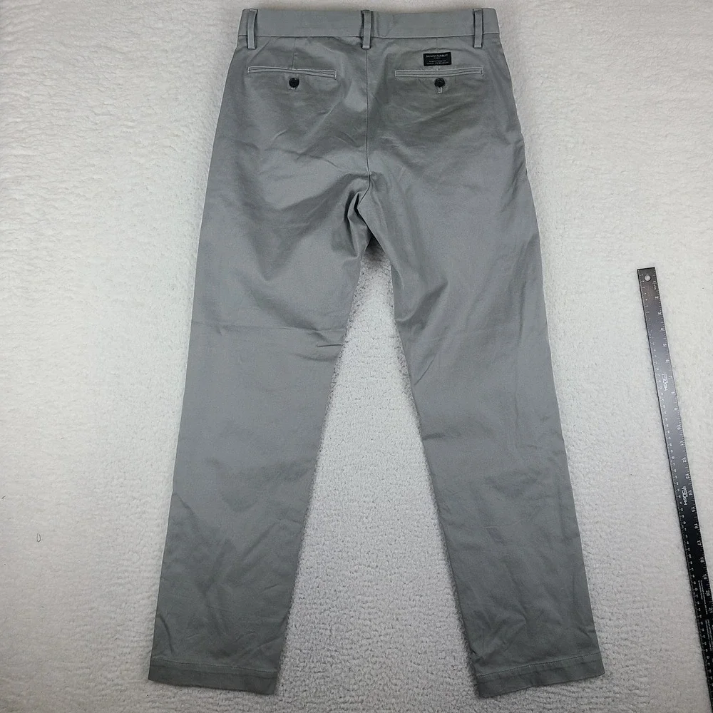 Banana Republic Pants Mens 32x32 Gray Straight Performance Emerson Chino *